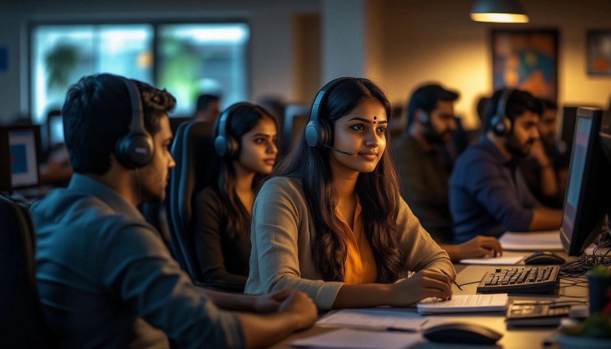 Call center in India