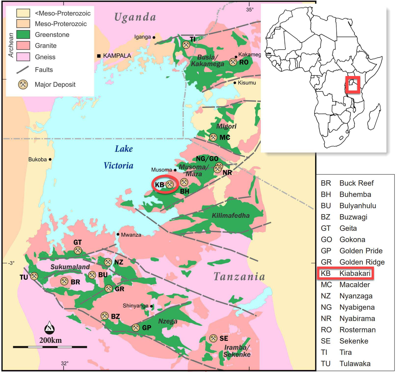 Gold mining company in Tanzania