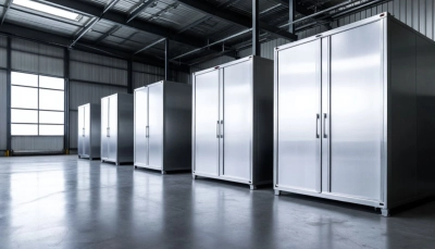 Cold storage facility in Bornova, Izmir, Turkiye