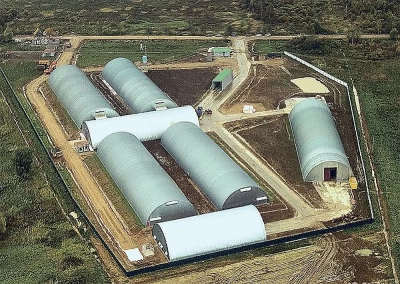 Tarım işletmesi, Tver bölgesinde, Rusya