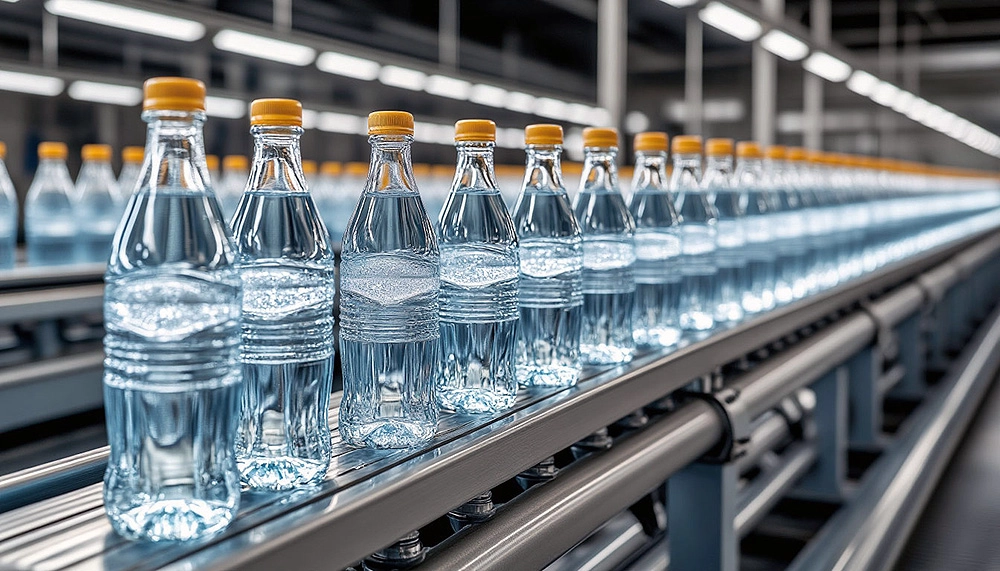 Mineral water and beverage production plant in Stavropol Krai, Russia
