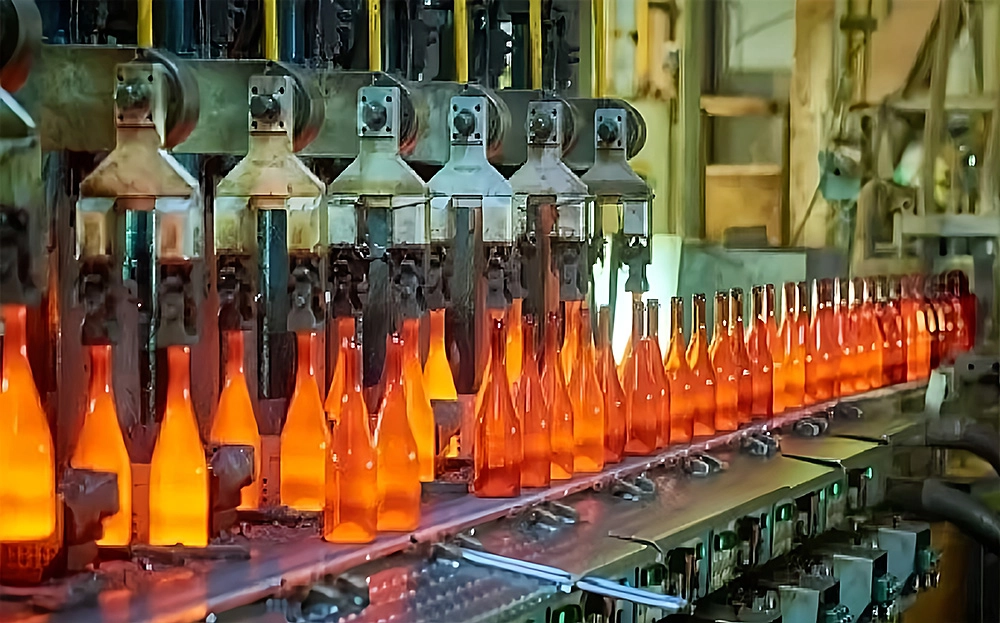 Glass bottles manufacturing plant in Kazakhstan