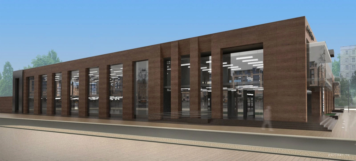 Shopping Center in Novorossiysk, Krasnodar Krai, Russia