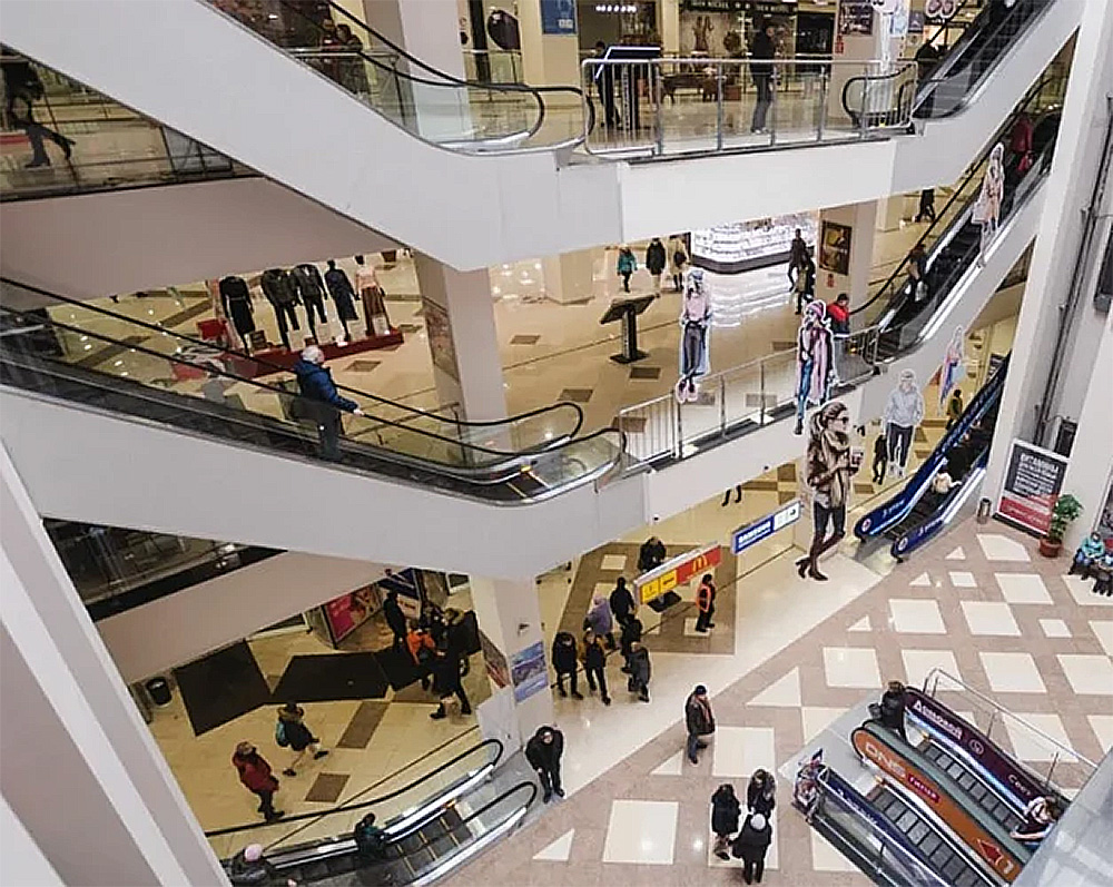 Shopping center in Moscow