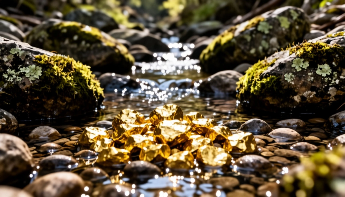 Месторождение золота в Челябинской области, Россия