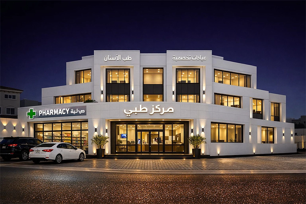 Eczaneli Tıp Merkezi, Abu Dabi'de, BAE