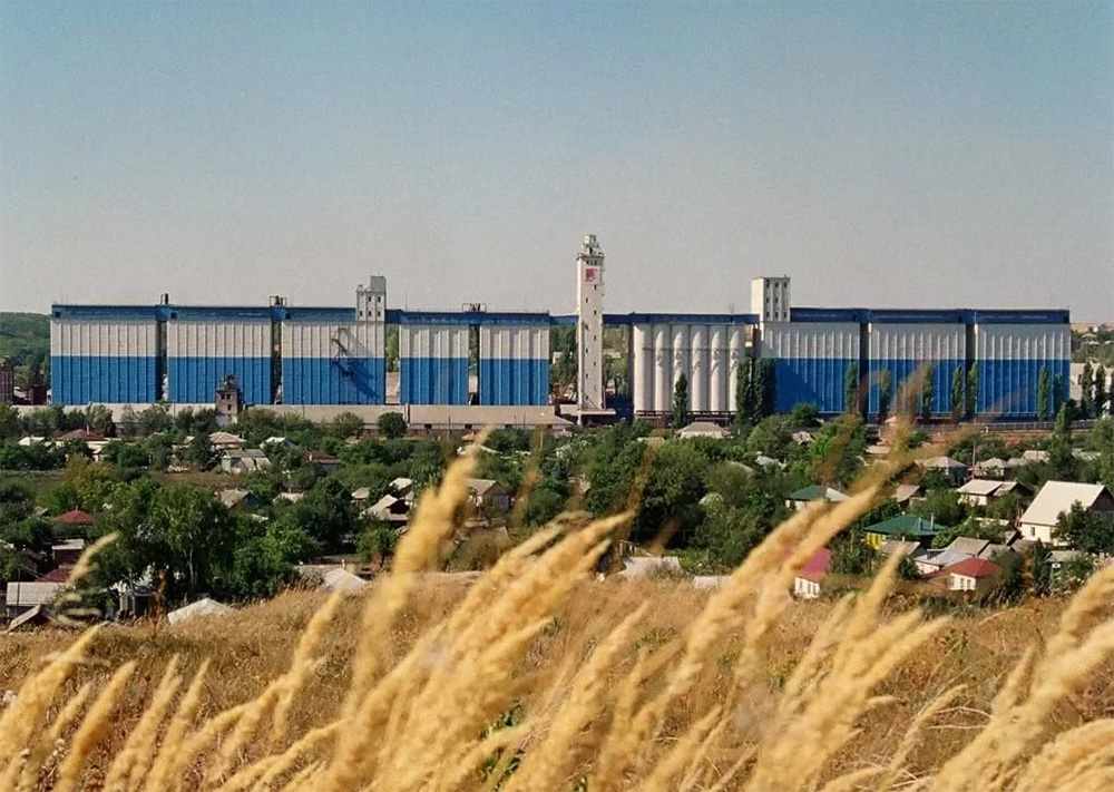 Grain processing complex in the Voronezh region, Russia