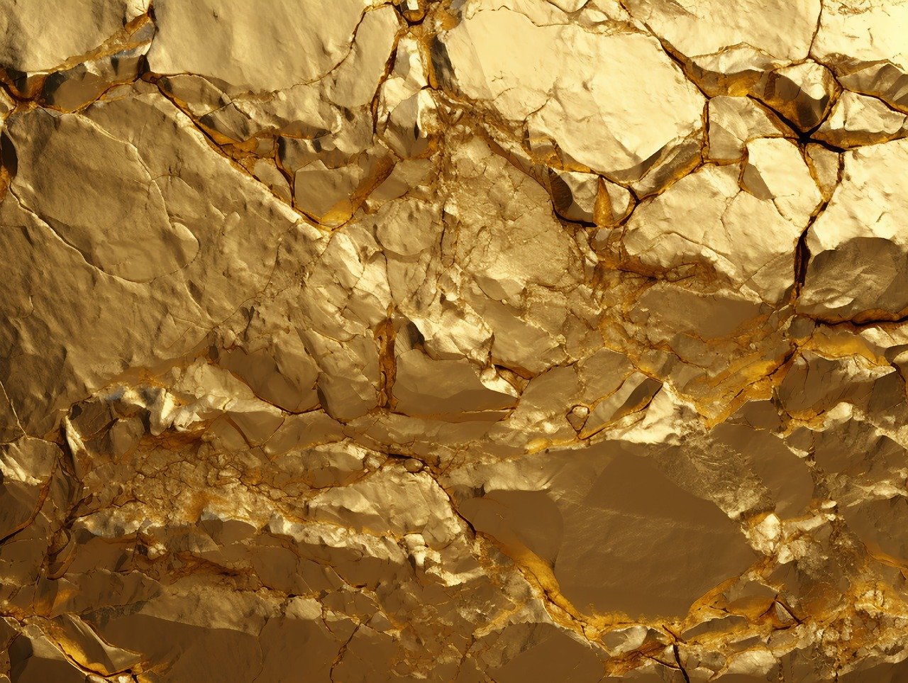 Gold deposit in Khakassia, Russia